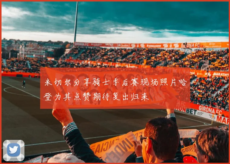 米切尔分享骑士季后赛现场照片哈登为其点赞期待复出归来